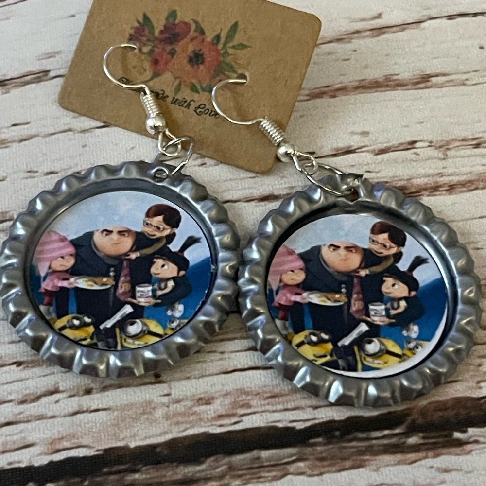 Minion earrings